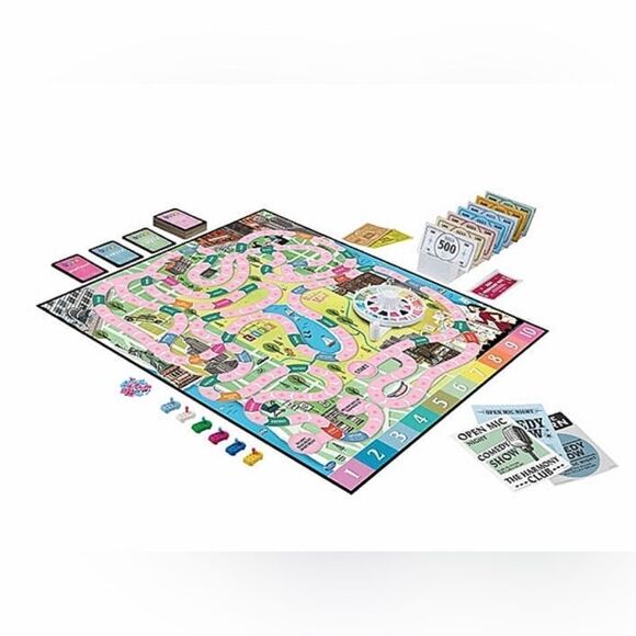 The Marvelous Mrs. Maisel The Game Of Life Board Game NEW and sealed! - Picture 2 of 7